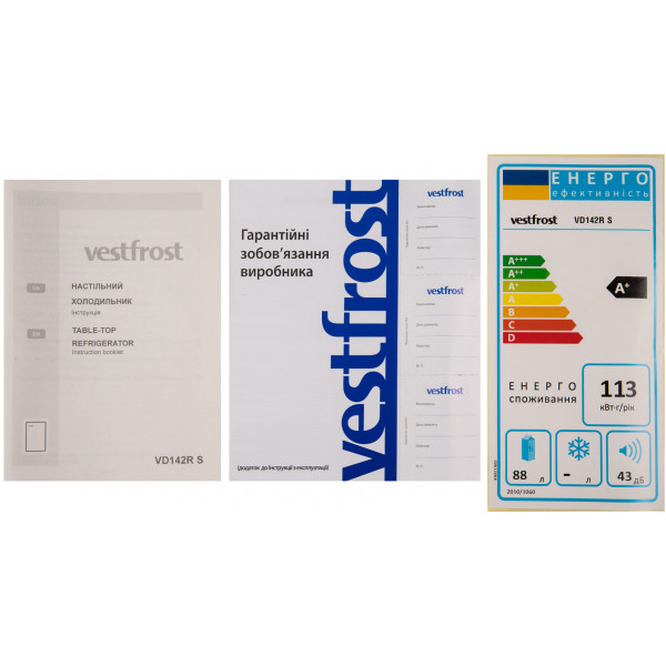 Фото - Холодильник Vestfrost VD142RS