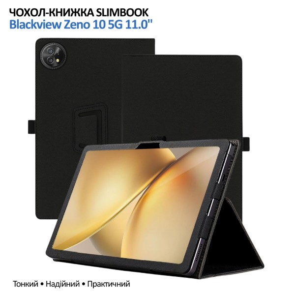 Фото - Чехол для планшета BeCover Slimbook for Blackview Tab Zeno 10 5G 11.0" Black (715124)
