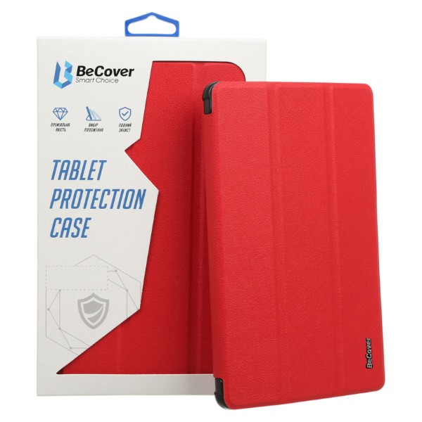 Фото - Чохол для планшета BeCover Smart Case for Samsung Galaxy Tab S9 (SM-X710/SM-X716)/S9 FE (SM-X510/SM-X516B) 11.0'' Red (710412)