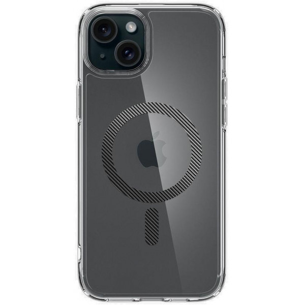 Фото - Чохол для смартфону Spigen for Apple iPhone 15 Plus Ultra Hybrid MagFit, Carbon Fiber (ACS06663)