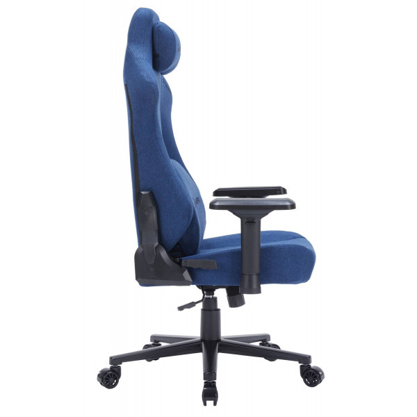 Фото - Крісло для геймерів GamePro FGC750DB Size L Fabric Dark Blue