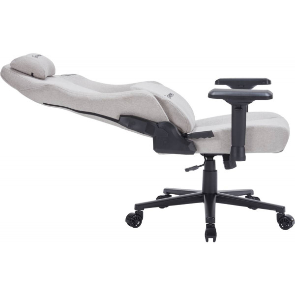 Фото - Крісло для геймерів GamePro FGC750LG Size L Fabric Light Grey