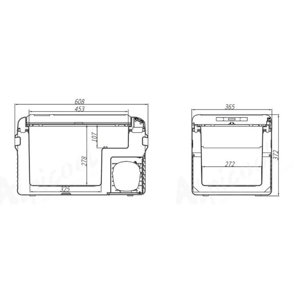 Фото - Холодильник автомобільний Brevia 22510