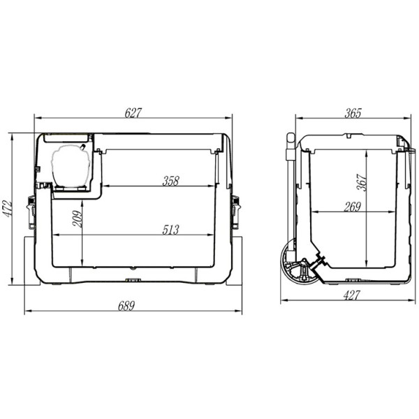 Фото - Холодильник автомобільний Brevia 42 л (22750)