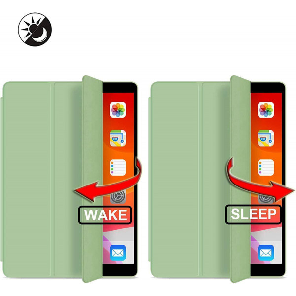 Фото - Чохол для планшета Becover Tri Fold Soft TPU з кріпленням Apple Pencil for Apple iPad 10.9'' (10 Gen)/iPad 11'' (A16) Light Green (708465)