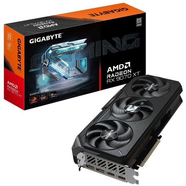 Фото - Видеокарта Gigabyte AMD Radeon RX 9070 XT GAMING OC 16G (GV-R9070XTGAMING OC-16GD)