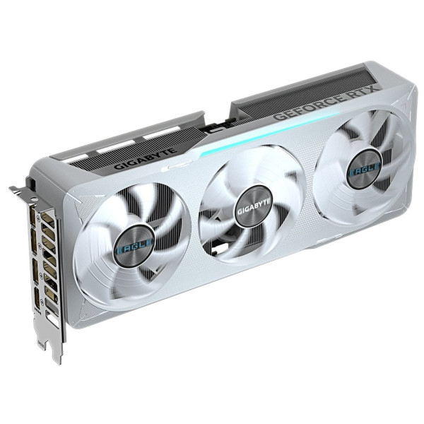 Фото - Відеокарта Gigabyte GeForce RTX 5070 EAGLE OC ICE SFF 12G (GV-N5070EAGLEOC ICE-12GD)