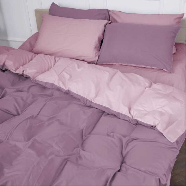 Фото - Комплект постільної білизни дитячий MirSon Сатин Violet 0199+0231 110х140 (2200000686930)