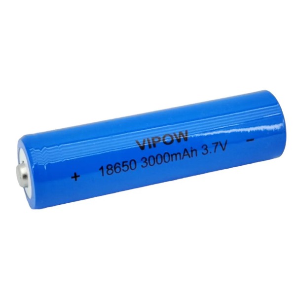 Фото - Аккумулятор тип 18650 Vipow 18650 Li-Ion ICR18650 3000mAh 3.7V Blue (ICR18650-3000mAhTT)