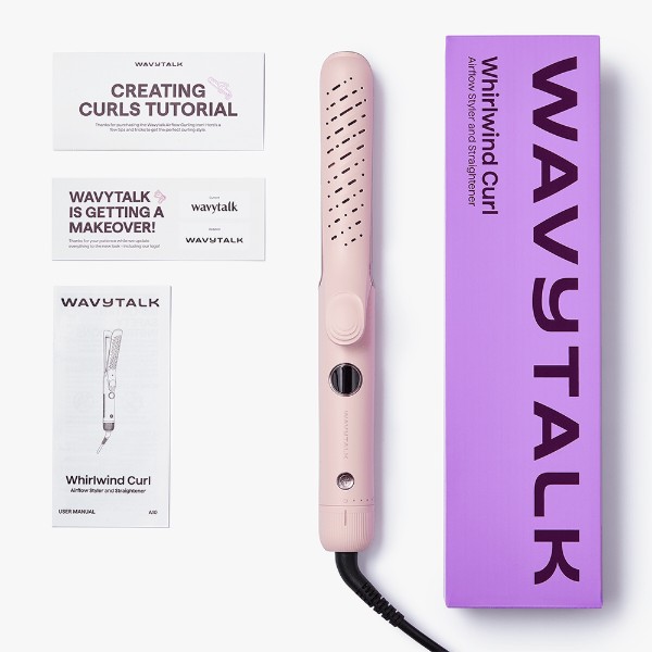 Фото - Вирівнювач волосся Wavytalk 2 в 1 з холодним повітрям Whirlwind Pro A12
