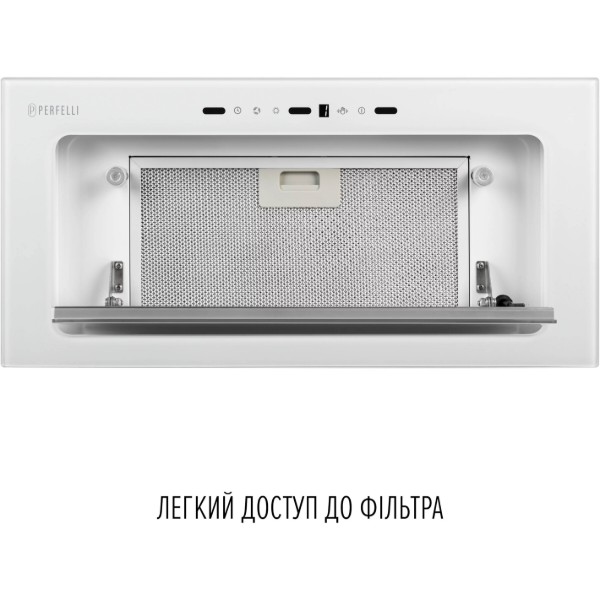 Фото - Вытяжка встраиваемая Perfelli DESIGN VISION 6 BIANCO SILENZIO
