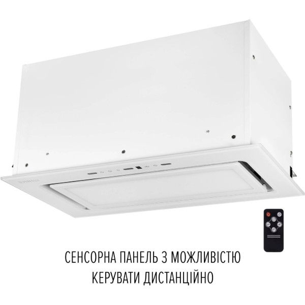 Фото - Вытяжка встраиваемая Perfelli DESIGN VISION 6 BIANCO SILENZIO