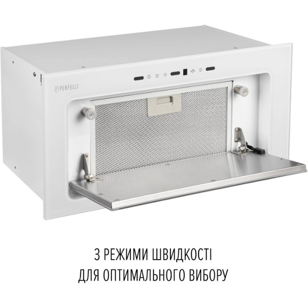 Фото - Вытяжка встраиваемая Perfelli DESIGN VISION 6 BIANCO SILENZIO