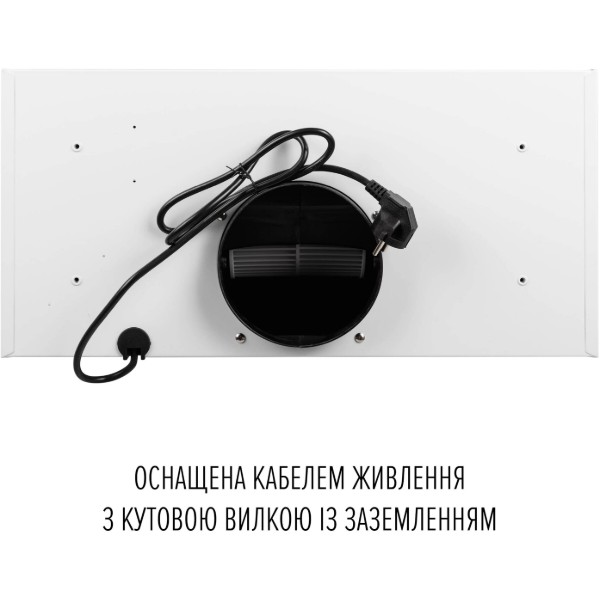 Фото - Вытяжка встраиваемая Perfelli DESIGN VISION 6 BIANCO SILENZIO