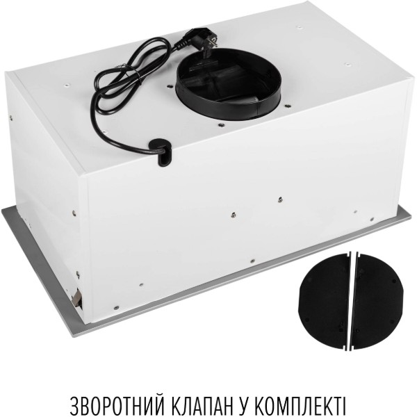 Фото - Вытяжка встраиваемая Perfelli DESIGN VISION 6 BIANCO SILENZIO