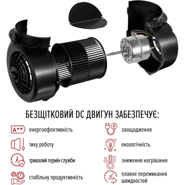 Фото - Вытяжка встраиваемая Perfelli DESIGN VISION 6 BIANCO SILENZIO