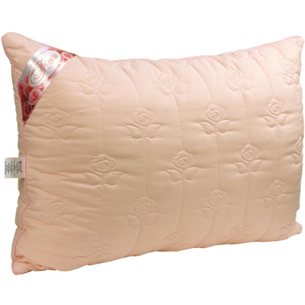 Фото - Подушка стандартна Руно 50х70 з волокна рози (310.52Rose Pink)