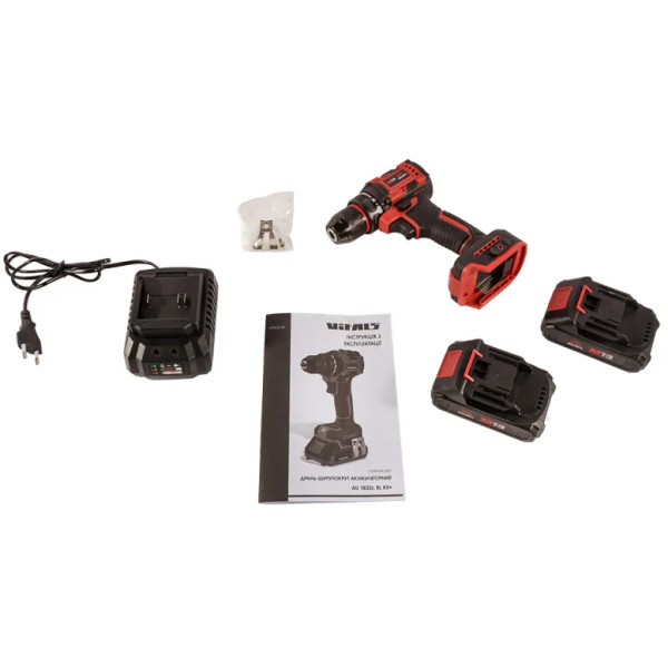 Фото - Дрель-шуруповерт VITALS Master AU 1832c BL Kit+