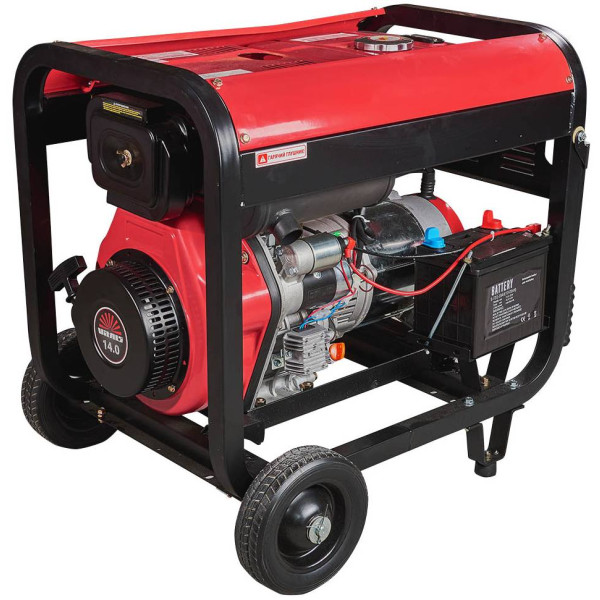 Фото - Генератор дизельний VITALS WP 6.5de