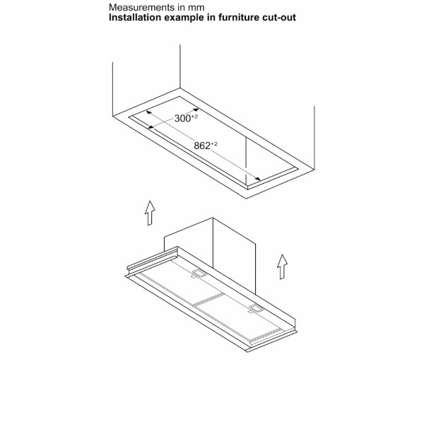 Фото - Вытяжка встраиваемая Bosch DBB95CC60