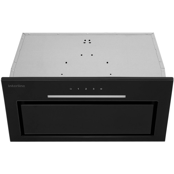 Фото - Вытяжка встраиваемая Interline LINE ULTRA BL A/60 GL/S