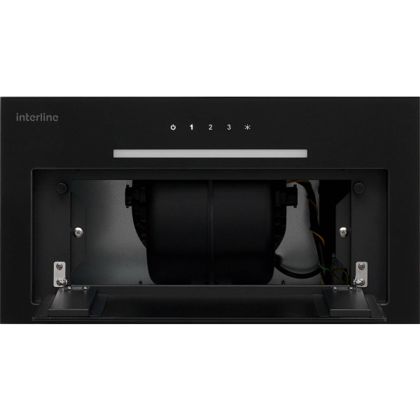 Фото - Вытяжка встраиваемая Interline LINE ULTRA BL A/60 GL/S