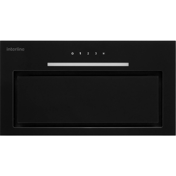 Фото - Вытяжка встраиваемая Interline LINE ULTRA BL A/60 GL/S
