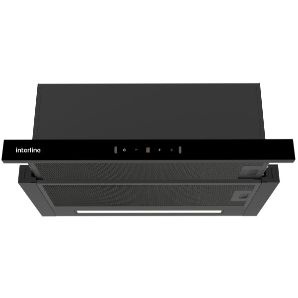 Фото - Витяжка вбудована Interline SLIM PLUS GLASS BL A/60