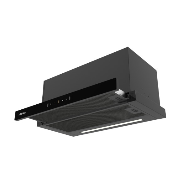 Фото - Витяжка вбудована Interline SLIM PLUS GLASS BL A/60