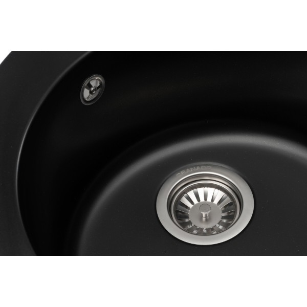 Фото - Мойка кухонная GRANADO Vitoria Black Shine