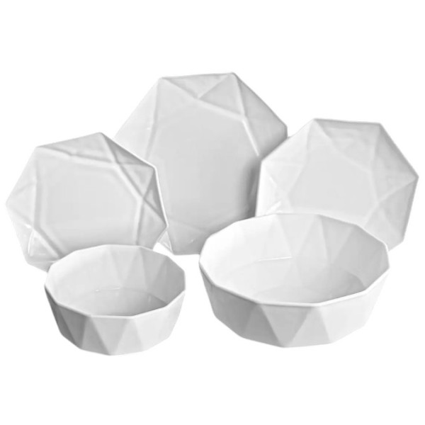 Фото - Тарелка десертная Vittora Blanco Astra 205 мм (V-205AS)