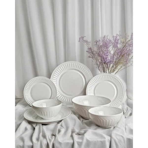 Фото - Тарелка десертная Vittora Retro 205 мм (V-205RE)