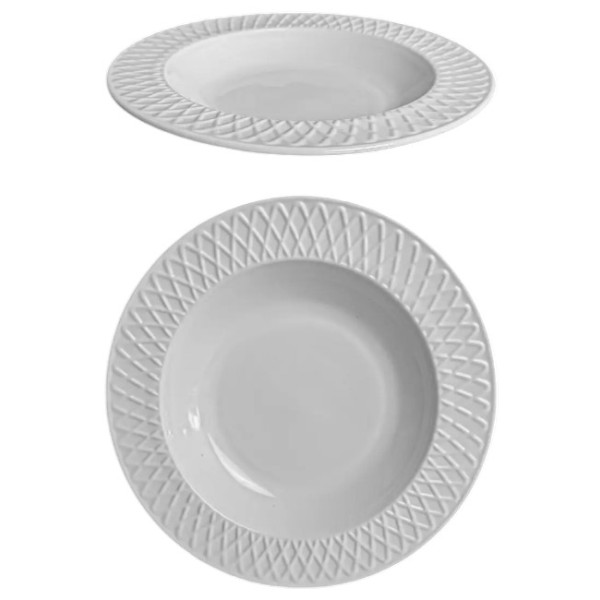 Фото - Тарілка супова Vittora Vintage 215 мм (V-215VI)