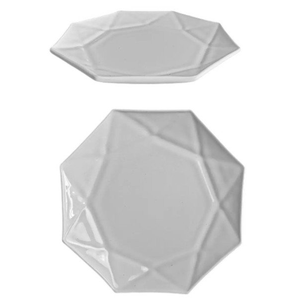 Фото - Тарілка обідня Vittora Blanco Astra 255 мм (V-255AS)