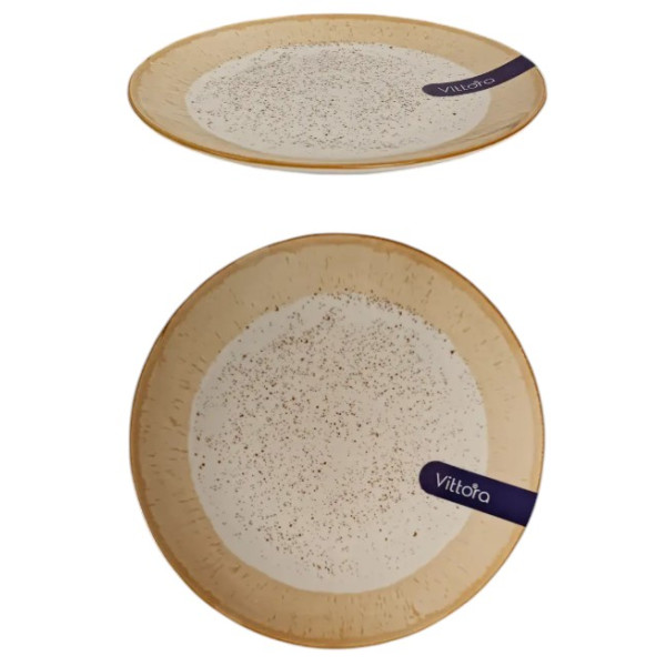 Фото - Тарелка десертная Vittora Аполлон 203 мм (VT-P-1203AP)