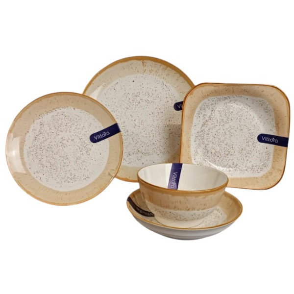 Фото - Тарелка обеденная Vittora Аполлон 240 мм (VT-P-1240AP)