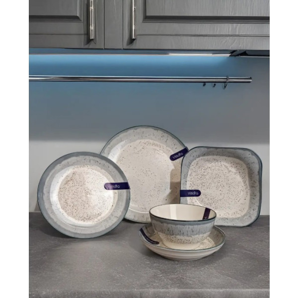 Фото - Тарелка обеденная Vittora Артемида 240 мм (VT-P-1240AR)