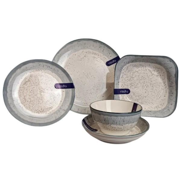 Фото - Тарілка обідня Vittora Артеміда 254 мм (VT-P-1254AR)