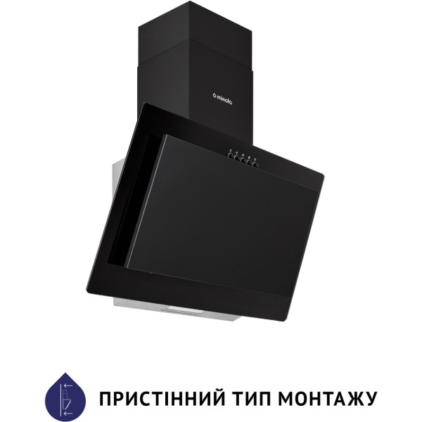 Фото - Витяжка декоративна Minola HDN 6124 BL LED