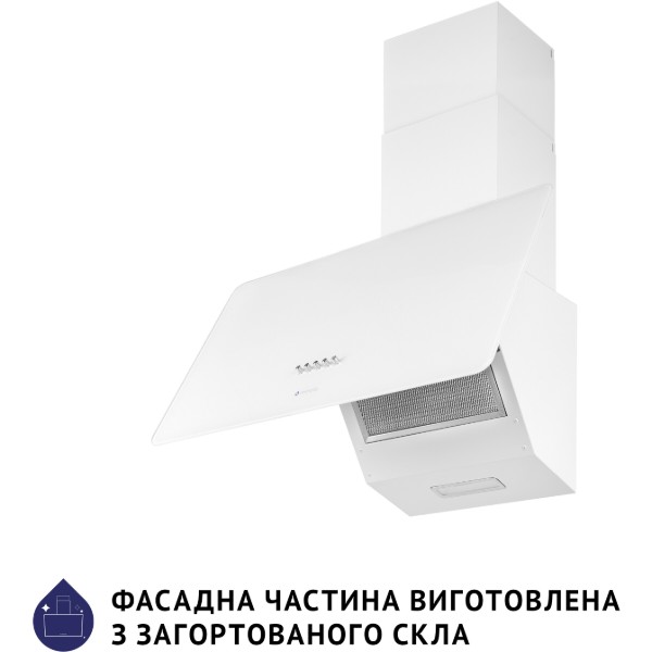 Фото - Витяжка декоративна Minola HDN 6224 WH 700 LED