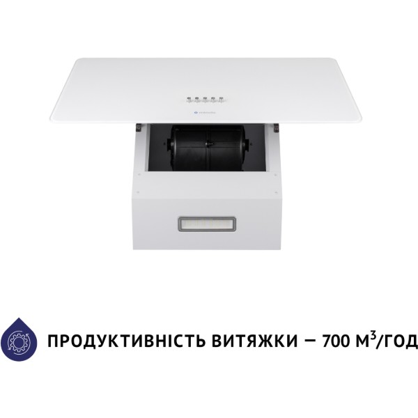 Фото - Витяжка декоративна Minola HDN 6224 WH 700 LED