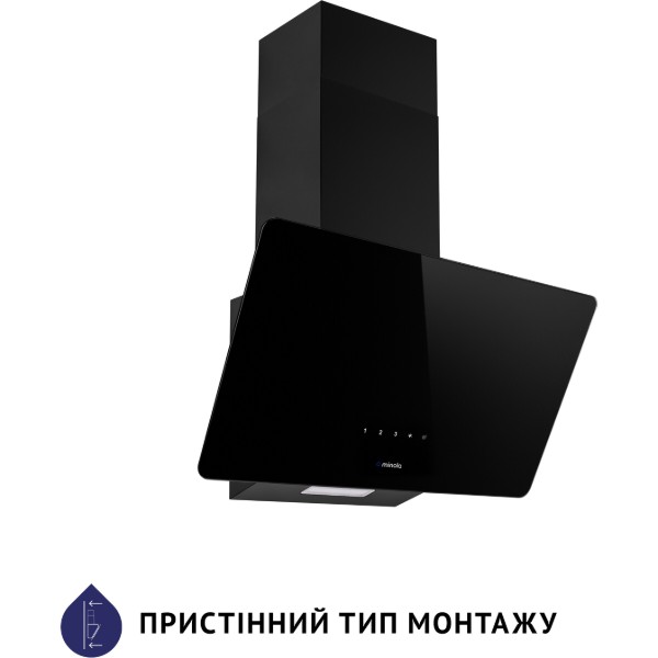 Фото - Витяжка декоративна Minola HVS 6224 BL 700 LED