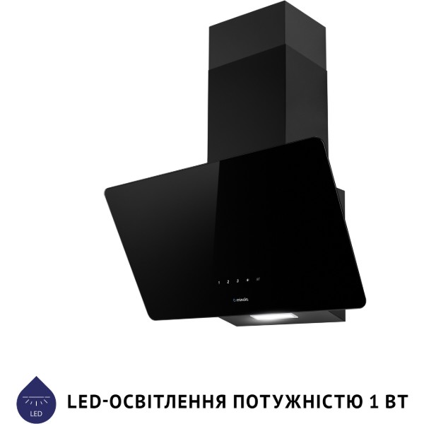Фото - Витяжка декоративна Minola HVS 6224 BL 700 LED