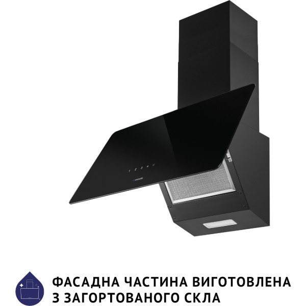 Фото - Витяжка декоративна Minola HVS 6224 BL 700 LED