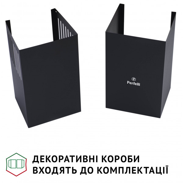 Фото - Витяжка декоративна Perfelli DN 6142 BL LED