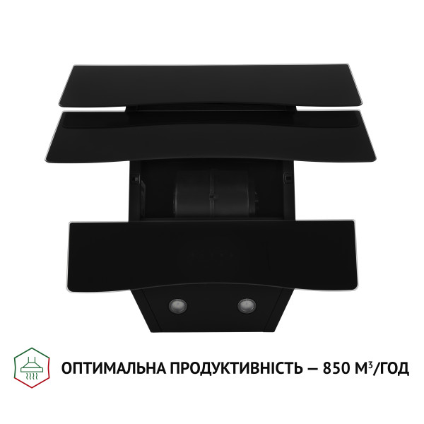 Фото - Вытяжка декоративная Perfelli DNS 6482 D 850 BL LED