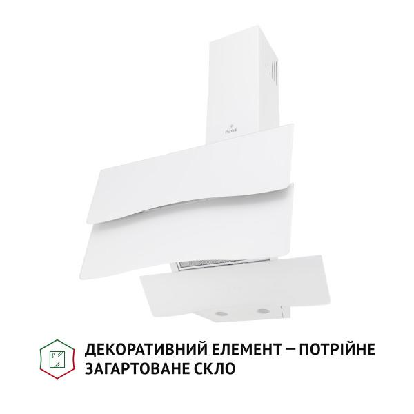 Фото - Витяжка декоративна Perfelli DNS 6482 D 850 WH LED