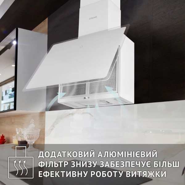Фото - Витяжка декоративна Perfelli RIVA BIANCA