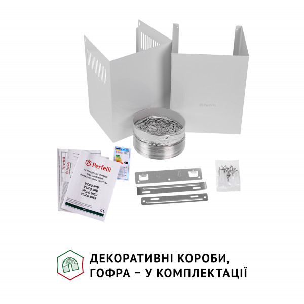 Фото - Витяжка декоративна Perfelli VICCO 5HM BIANCO