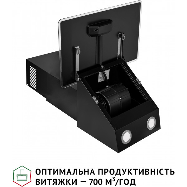 Фото - Витяжка декоративна Perfelli VICCO 5HM NERO